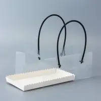 Коробка под рулет с ручками, белая 22,5 х 11 х 10 см Коробка под рулет с ручками, белая 22,5 х 11 х 10 см