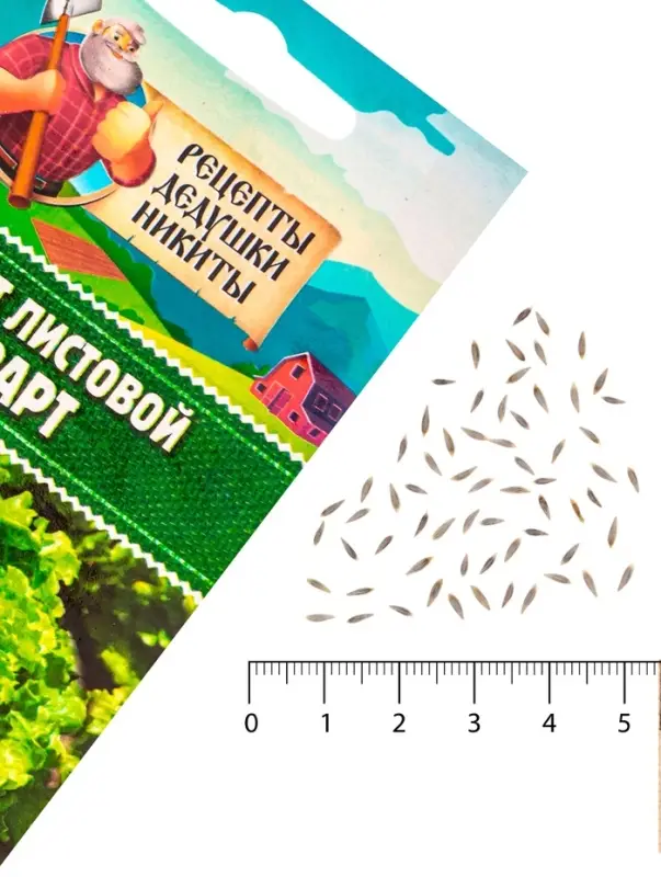 Семена Салат листовой  Семена Салат листовой "Азарт",0,5 г