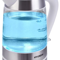 Чайник HYK-G3606 1,7л 2200Вт белый (стекло)