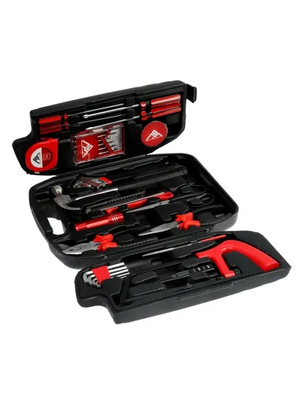 Набор инструментов в кейсе ЛОМ &laquo;23 ФЕВРАЛЯ&raquo;, в подарочной упаковке, 27 предметов