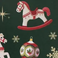 Бумага упаковочная глянцевая &laquo;Лошадки&raquo;, 70&times;100 см