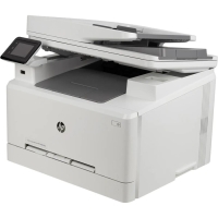 МФУ, лаз цв печать HP LaserJet Pro M283fdw,600x600 dpi, 21 стр/мин(цв/чб), А4, Wi-Fi, белый