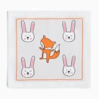 Платки носовые детские &laquo;Крошка Я. Зверята&raquo;, 21&times;21 см, набор 12 шт., хлопок 100%, МИКС