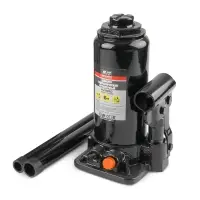 Домкрат гидравлический AVS HJ-B6TC, 6т, 200-405мм. с клапаном, в кейсе (ремкомплект)