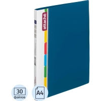 Папка файловая ATTACHE KT-30/07 синяя Россия