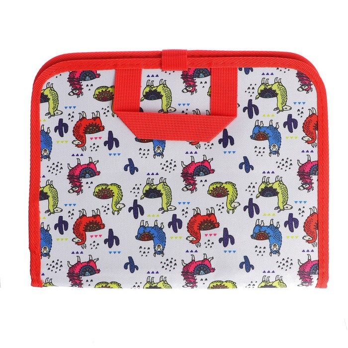 Набор для рисования в виде книжки «Ламы» 6 стр., 3 маркера, 29,5 × 21,5 см Набор для рисования в виде книжки «Ламы» 6 стр., 3 маркера, 29,5 × 21,5 см