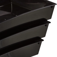 Лоток горизонтальный , черный