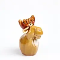 Фигурка декоративная &laquo;Бородатый лось&raquo;, керамика, 6.2&times;4.4&times;8.5 см