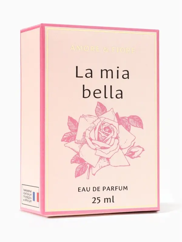 Парфюмерная вода женская Amore & Fiore La Mia Bella, 25 мл