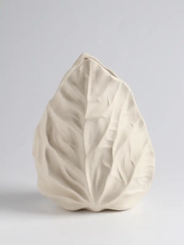 Ваза «Давинсия», 20.5×16 см, керамика, бежевый Ваза «Давинсия», 20.5×16 см, керамика, бежевый