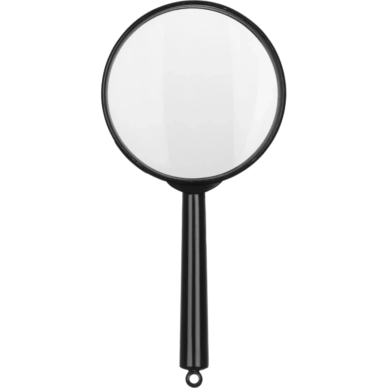 Лупа Attache, увеличение х6, диаметр 60мм, цв.черный, карт/кор.