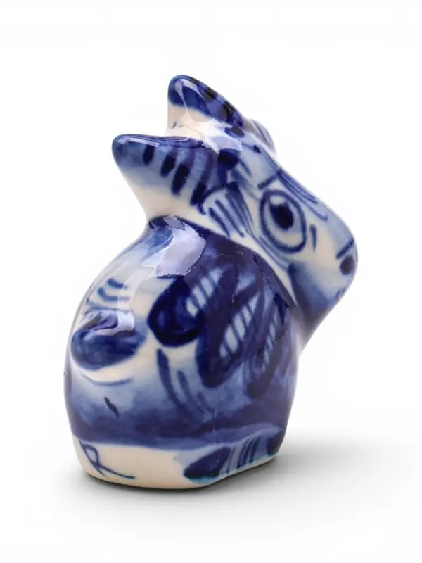 Сувенир фарфоровый &laquo;Козлик Макс&raquo; 5&times;4.8&times;3 см, гжель