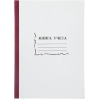 Книга учета 96л. пустографка, обл.картон