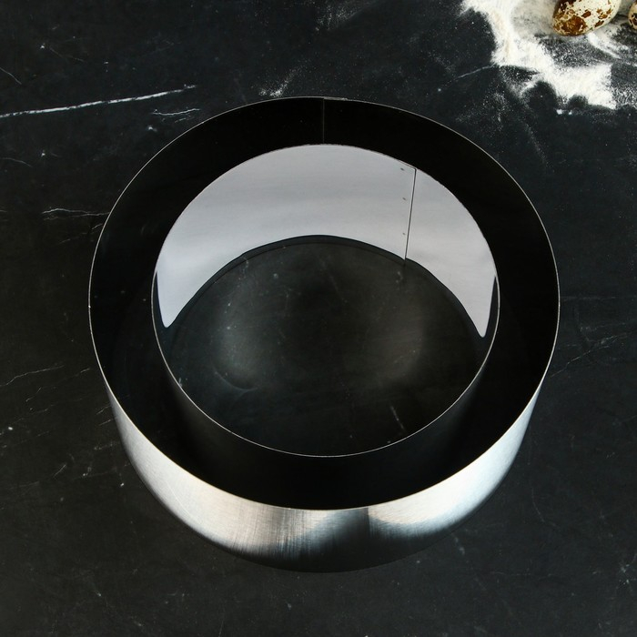 Набор форм для выпечки и выкладки «Круг», d-20, h-12 см, 2 шт Набор форм для выпечки и выкладки «Круг», d-20, h-12 см, 2 шт