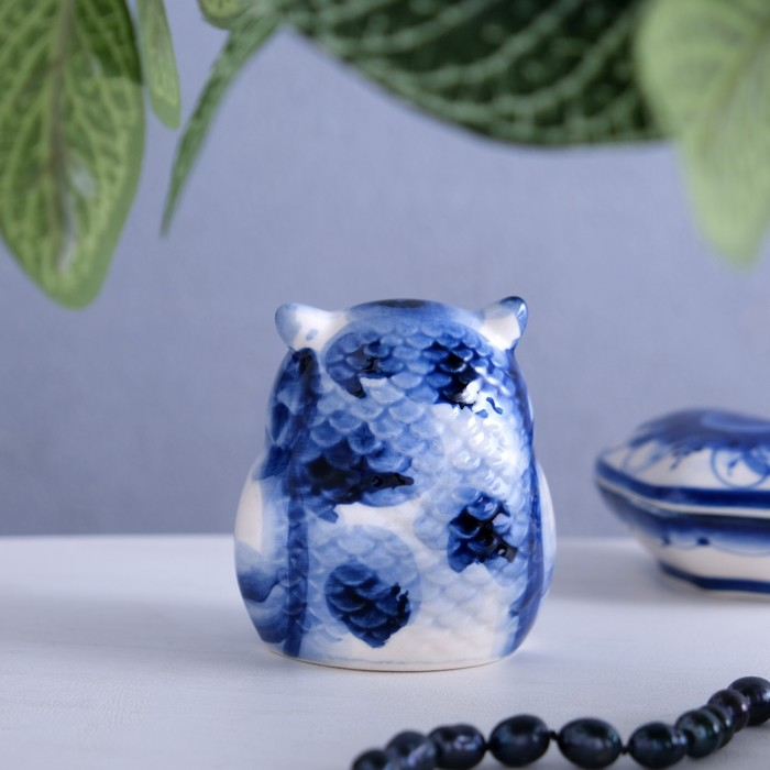 Сувенир «Совёнок», гжель Сувенир «Совёнок», гжель