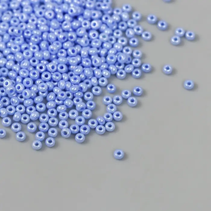 Бисер Чехия  Бисер Чехия "GAMMA" круглый "1"  10/0   5гр  (A045 голубой)