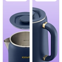 Чайник электрический металлический КТ-6749 - 1.5 л Чайник электрический металлический КТ-6749 - 1.5 л