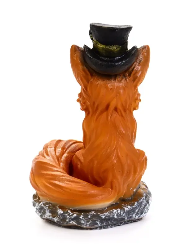 Садовая Фигура 24 х 15 х 16 см полистоун Лиса в шляпе