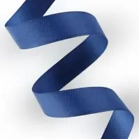 Лента репсовая, 25 мм, 23&plusmn;1 м, тёмно-синяя №38