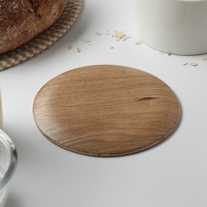 Блюдо для подачи Доляна «Заря», d=15 см, акация Блюдо для подачи Доляна «Заря», d=15 см, акация