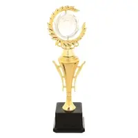 Кубок 177C, наградная фигура, золото, подставка пластик, 32.6 см