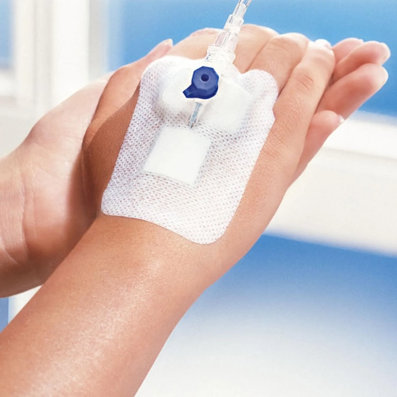 Повязка д/фикс.катетера 8х6см&nbsp; 50шт/уп COSMOPOR I.V. 9008055