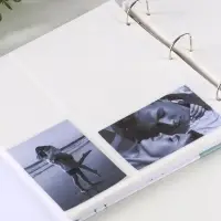 Фотоальбом "Обнимашки" 400ф 10X15см, ПП карм., пер-т 3-кольца. зеленый