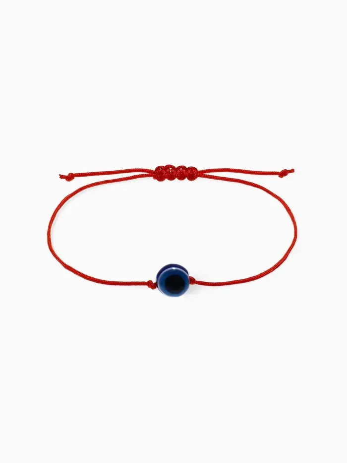 Браслет-оберег «Красная нить» глазик крупный, цвет синий, d=5,5 см Браслет-оберег «Красная нить» глазик крупный, цвет синий, d=5,5 см
