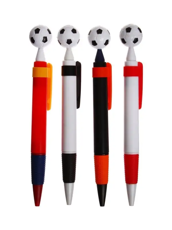 Ручка - прикол шариковая Calligrata «Футбольный мяч», МИКС Ручка - прикол шариковая Calligrata «Футбольный мяч», МИКС