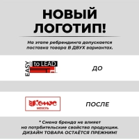 Дверь Easy ЛДСП (1шт.) 908857 тем.дуб/серый В1910