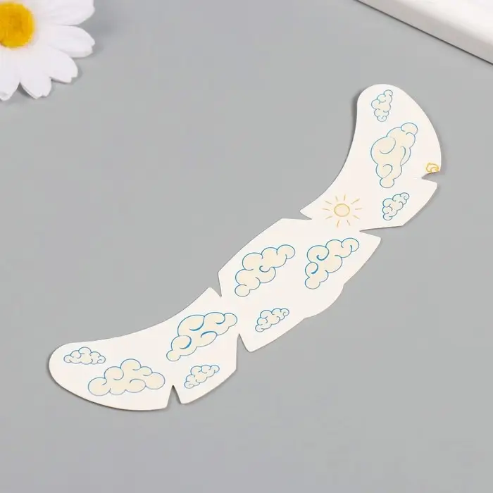 Переводная тату на тело цветная «Веснушки. Облака», 16×5 см Переводная тату на тело цветная «Веснушки. Облака», 16×5 см