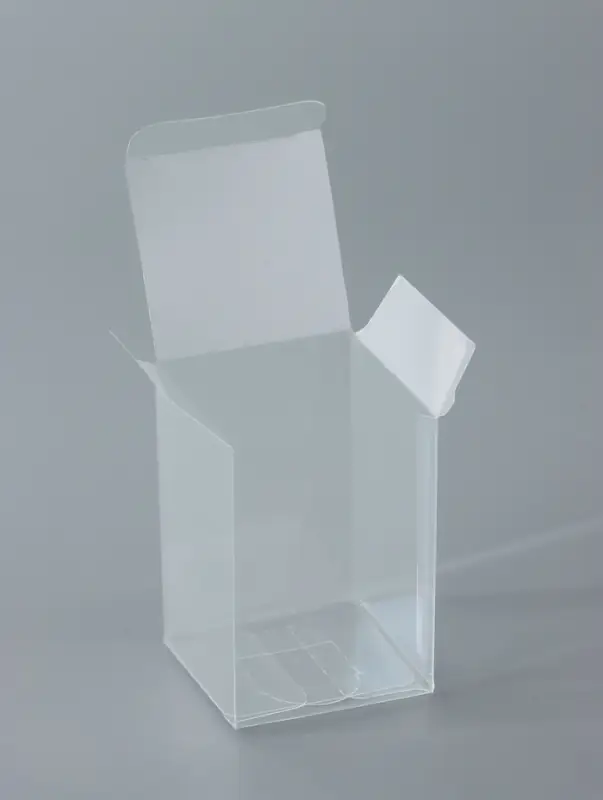 Складная прозрачная коробка из PVC, для упаковки подарков, 4&times;4&times;6 см