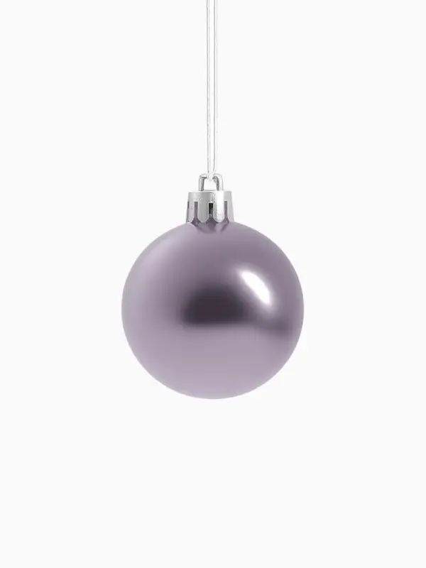 Ёлочные игрушки &laquo;Джина&raquo;, шары новогодние, d=6 см, набор 8 шт., МИКС