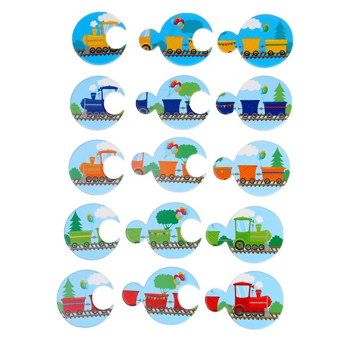 Пазлы логические 3 в 1 «Транспорт и профессии» Пазлы логические 3 в 1 «Транспорт и профессии»