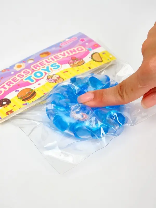 Мялка Мялка "Шар с камушками", цвета МИКС