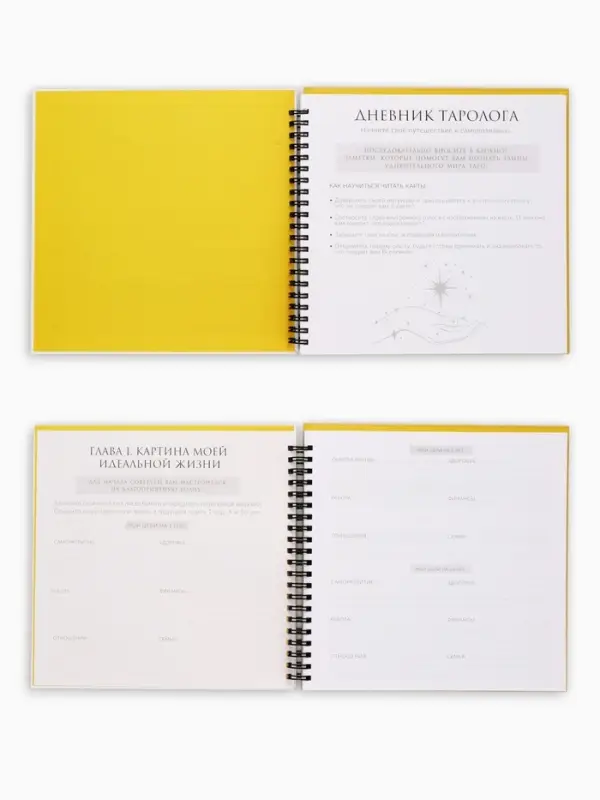 Дневник таролога, твёрдая обложка, 20&times;20 см, 85 л. &laquo;Фортуна&raquo;