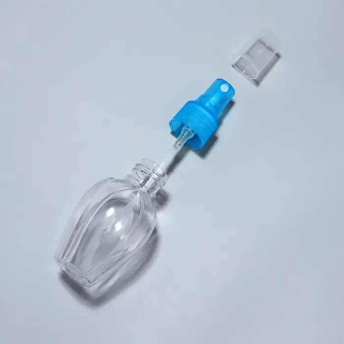 Бутылочка для хранения, с распылителем, 45 мл, голубая