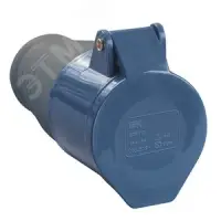 Розетка переносная ССИ-223 32А 6ч 220В 2P+PE IP44 IEK