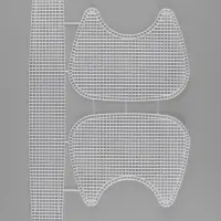 Канва-основа для вышивания сумки, пластиковая, 52&times;29 см, цвет белый