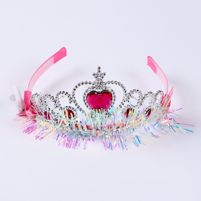 Корона «Эльза» световая, цвета МИКС Корона «Эльза» световая, цвета МИКС