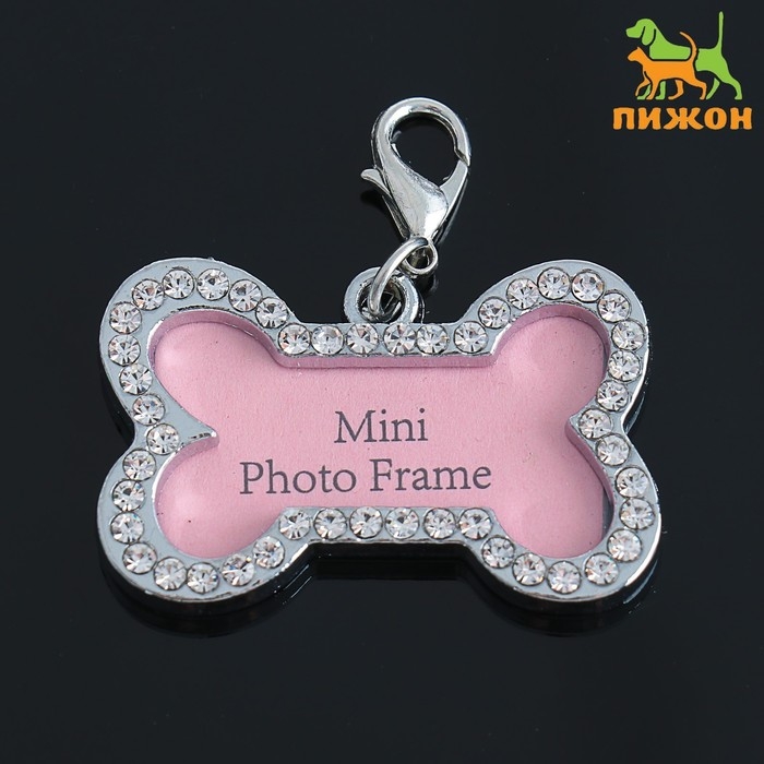 Адресник под записку  Адресник под записку "Косточка" большой, 4,3 х 2,8 см