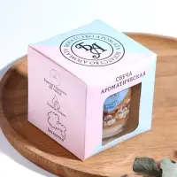 Ароматическая свеча в стакане &laquo;Тропический кокос. ГИГАНТ&raquo;, 10&times;10 см