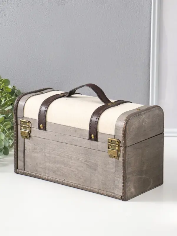 Шкатулка для украшений &laquo;Сундук. Женевра&raquo;, дерево, 30&times;14&times;17.5 см