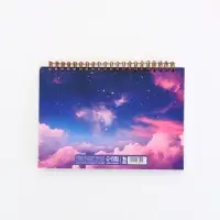 Скетчбук А5, 80 л. Твердая обложка "Космос"