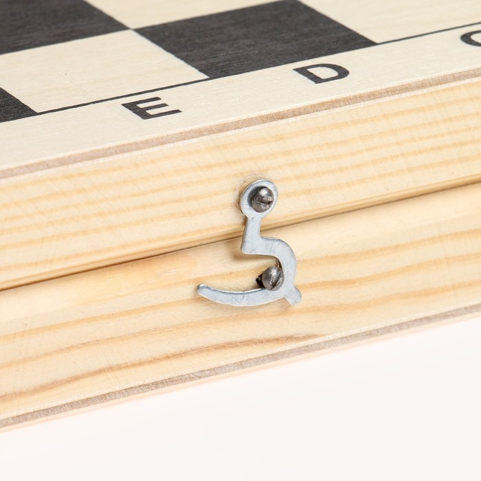 Шахматная доска обиходная, 29 х 29 х 3.5 см Шахматная доска обиходная, 29 х 29 х 3.5 см