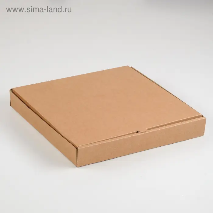 Коробка для пиццы, бурая, 30 х 30 х 4 см Коробка для пиццы, бурая, 30 х 30 х 4 см