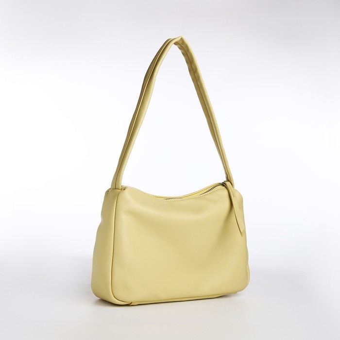 Сумка женская на молнии, цвет жёлтый Сумка женская на молнии, цвет жёлтый