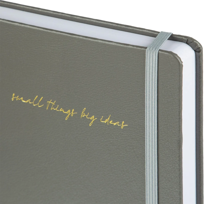 Ежедневник недатированный , серый, А5, 140x200мм, 136 л. ATTACHE