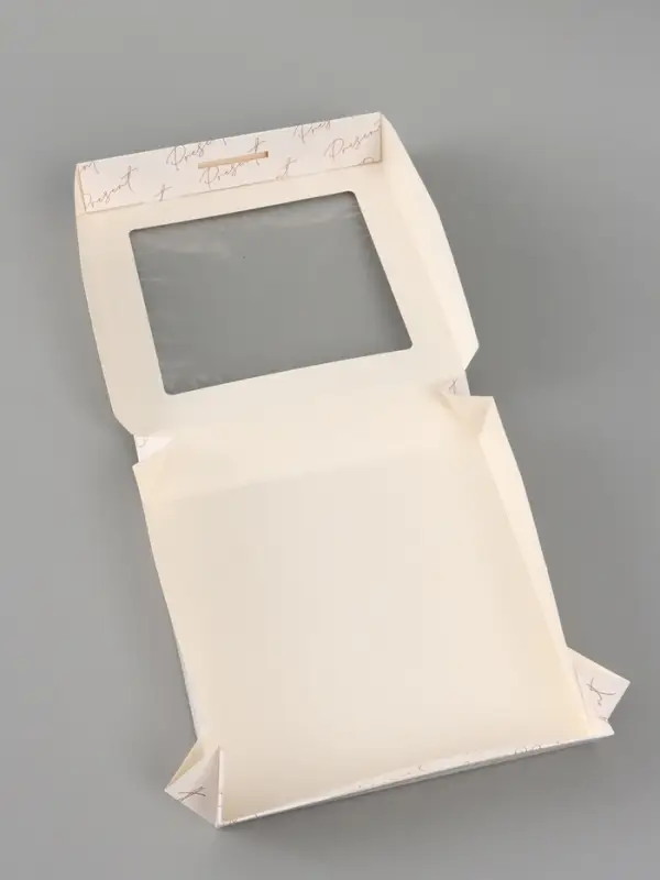 Коробка подарочная складная &laquo;Для тебя&raquo;, 20&times;20&times;4 см, с окном