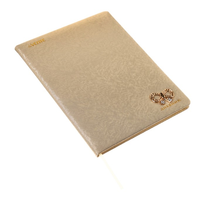 Дневник универсальный для 1-11 класса Bow, твёрдая обложка, искусственная кожа, тиснение фольгой, ляссе, 80 г/м2